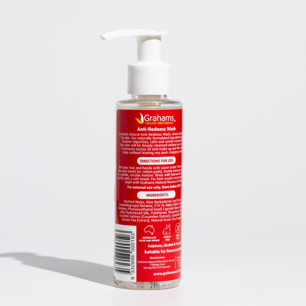 Sữa rửa mặt giảm đỏ da Grahams (Grahams Anti Redness Wash)