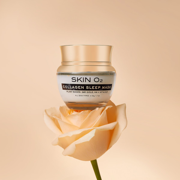 Mặt nạ ngủ Skin O2 Collagen Sleep Mask 24K Gold